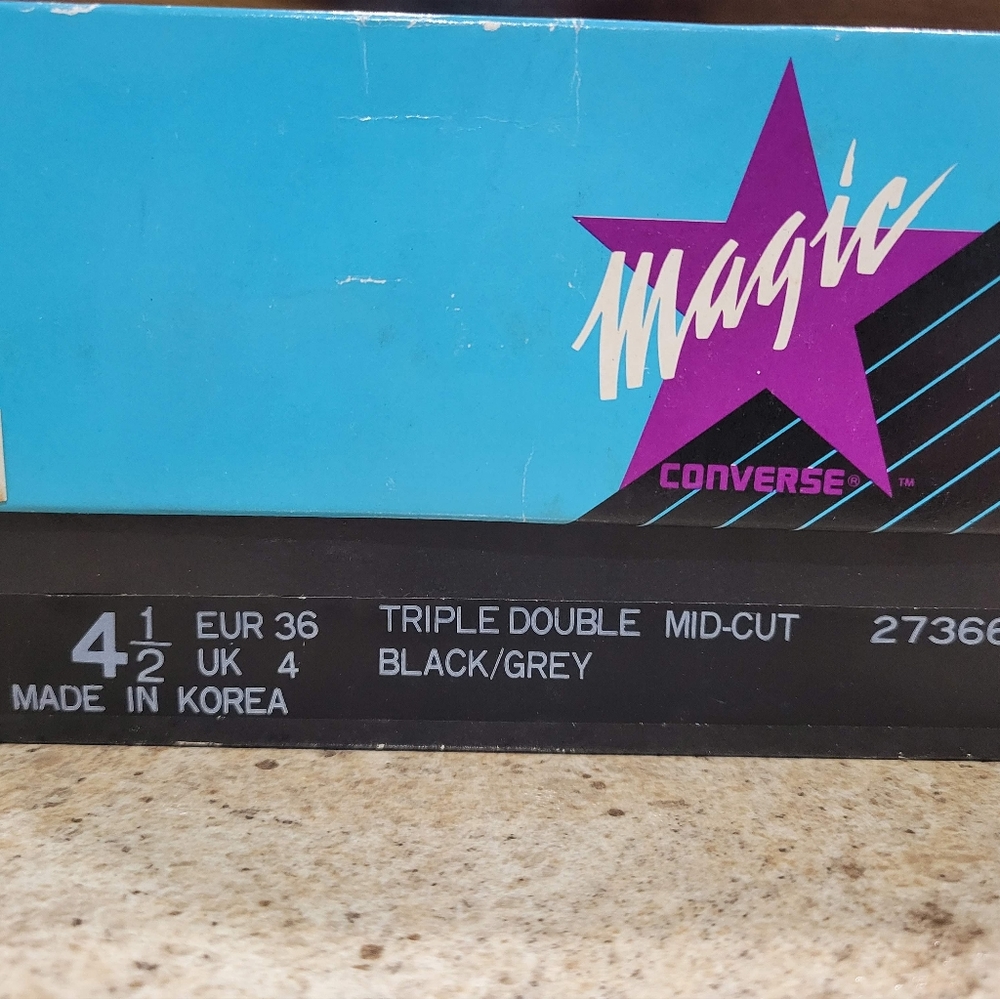 Converse Triple Double Magic Johnson RARE - Picture 4 of 15